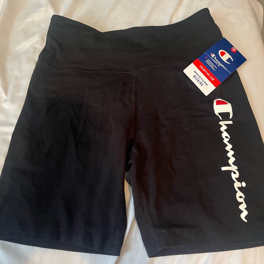 NWT, Small, Champion biker shorts, 7” length